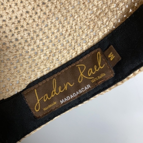 Jaden Rael Madagascar‎ 100% Raffia hat size medium main image 7